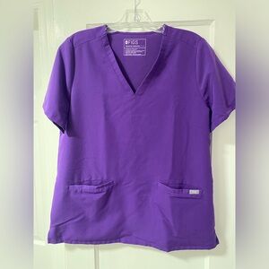 Figs Digital Grape Scrub Set (only worn 3 times)